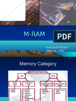 M-RAM (Magnetoresistive - Random