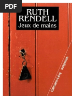 Jeux de Mains - Ruth Rendell