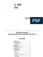 Husqvarna 346 Manual