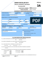 Censo Escolar Matricula Docentes y Recursos