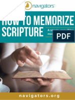 How To Memorize Scripture