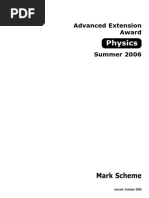 AEA PHYS PP MayJune 2006 Mark Scheme 2101