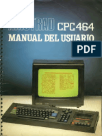 Amstrad CPC464 Manual Del Usuario 1987 Amstrad ES Text