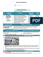 Sesiones de Aprendizaje Septiembre 1°