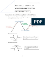 Grade 9 Add Maths Notes On Cubic Functions