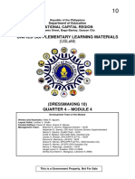 DRESSMAKING-10 Q4 Mod4 USLeM-RTP