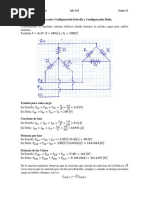 Comparación de Potencias Delta-Estrella