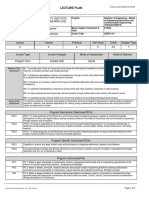 LecturePlan BI516 22ECH-101