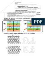 Lenguaje - Letra D y T
