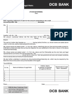 Format of NOC From Legal Heirs