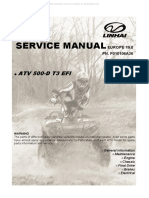 2019 Linhai 500 D T3 Service Manual