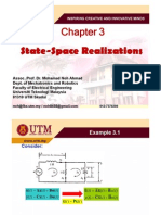 MEM1833 Topic 3 State Space Realizations HANDOUT