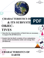 Characteristics of Planet Earth