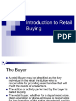 Introduction To Retail Buying