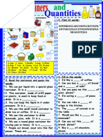 Food Containers and Quantities 56735