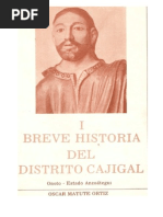 Breve Historia Del Municipio Cajical Del Estado Anzoategui