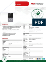 DS-KV6113-WPE1B Villa-Door-Station Datasheet V1.0 20201022