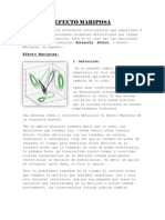 EFECTO MARIPOSA-investigación