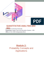 Module 2 - Probability Concepts and Applications