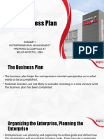 Chapter 8 The Business Plan