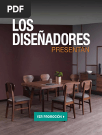 Catálogo Diseñadores Presentan Muebles Dico