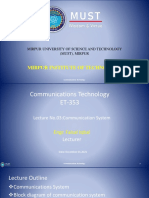 ET-353, Lecture 03 (Communication System)