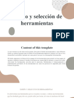 Diseño y Seleccion de Herramientas