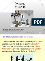 Linea de Tiempo de Evolucion de Mantenimiento