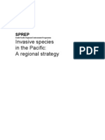 Invasive Species in The Pacific: A Regional Strategy: Sprep