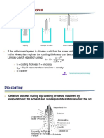 Dip Coating Techniques