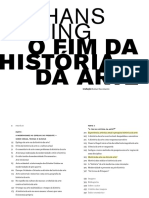 BELTING O Fim Da História Da Arte