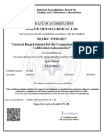 RML - Lab - NABL Certificate Scope 2021-22