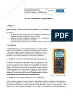 Roteiro 03 - Multímetro e Capacímetro