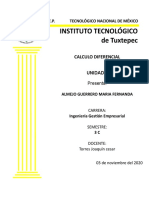 Instituto Tecnológico de Tuxtepec: Calculo Diferencial