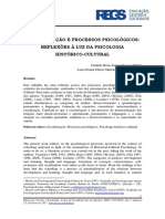 Artigo - Escolarização e Processos Psicológicos