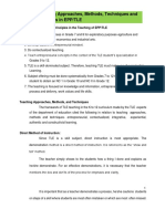 TLE 1-Unit 3-4 Teaching Strategies and Assessment Methods in TLE