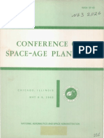 Conference On Space Age Planning