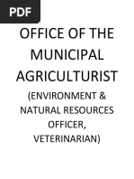 Office of The Municipal Agriculturist