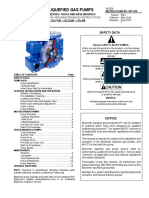 Blackmer Liquefied Gas Pumps: Models: Tlglf4B, Lgld4B, Lgl4B