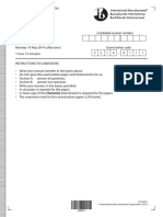 Chemistry Paper 2 TZ1 SL May2014