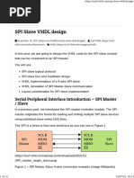 SPI Slave VHDL Design - Surf-VHDL