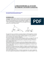 Funciones Trigonométricas