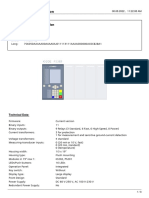 SIPROTEC 5 - Configuration: Technical Data