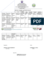 School Clinic Action Plan