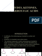 Aldehydes, Ketones, and Carboxylic Acids