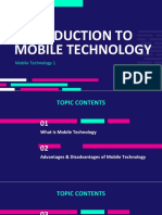 002 - Introduction To Mobile Technology Pt. 1