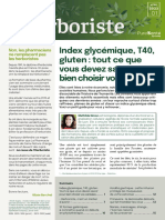 DameNature 1 Avril 2022 Index Glycemique t40 Gluten Tout Ce Que Vous Devez Savoir Pour Bien Choisir Vos Cereales SD