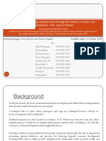 Competitive Advantage Analysis and Strategy Formulation of Airport