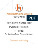 Harrison Superduct Dimensions 2009