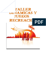 Taller Dinamicas y Juegos Recreacion